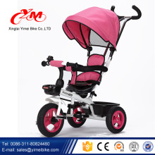 China Online-Handel Kinder Dreirad zum Verkauf / modischen Stil Dreirad für 1 Jahr Baby Mädchen / neue 4 in 1 Lexus kleine Mädchen Trike